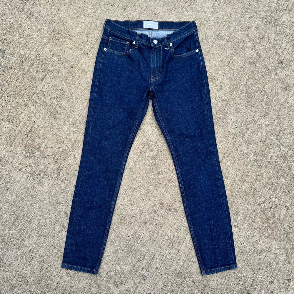 Everlane Women's Skinny Jeans - Dark Blue